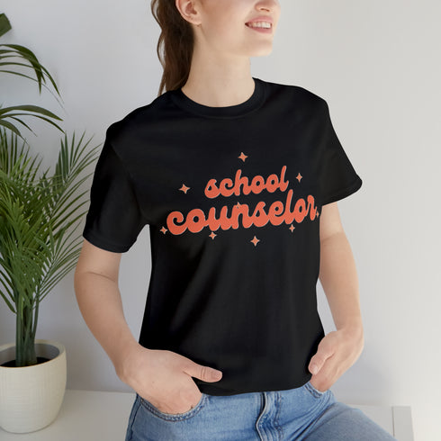 School Counselor Star Tee